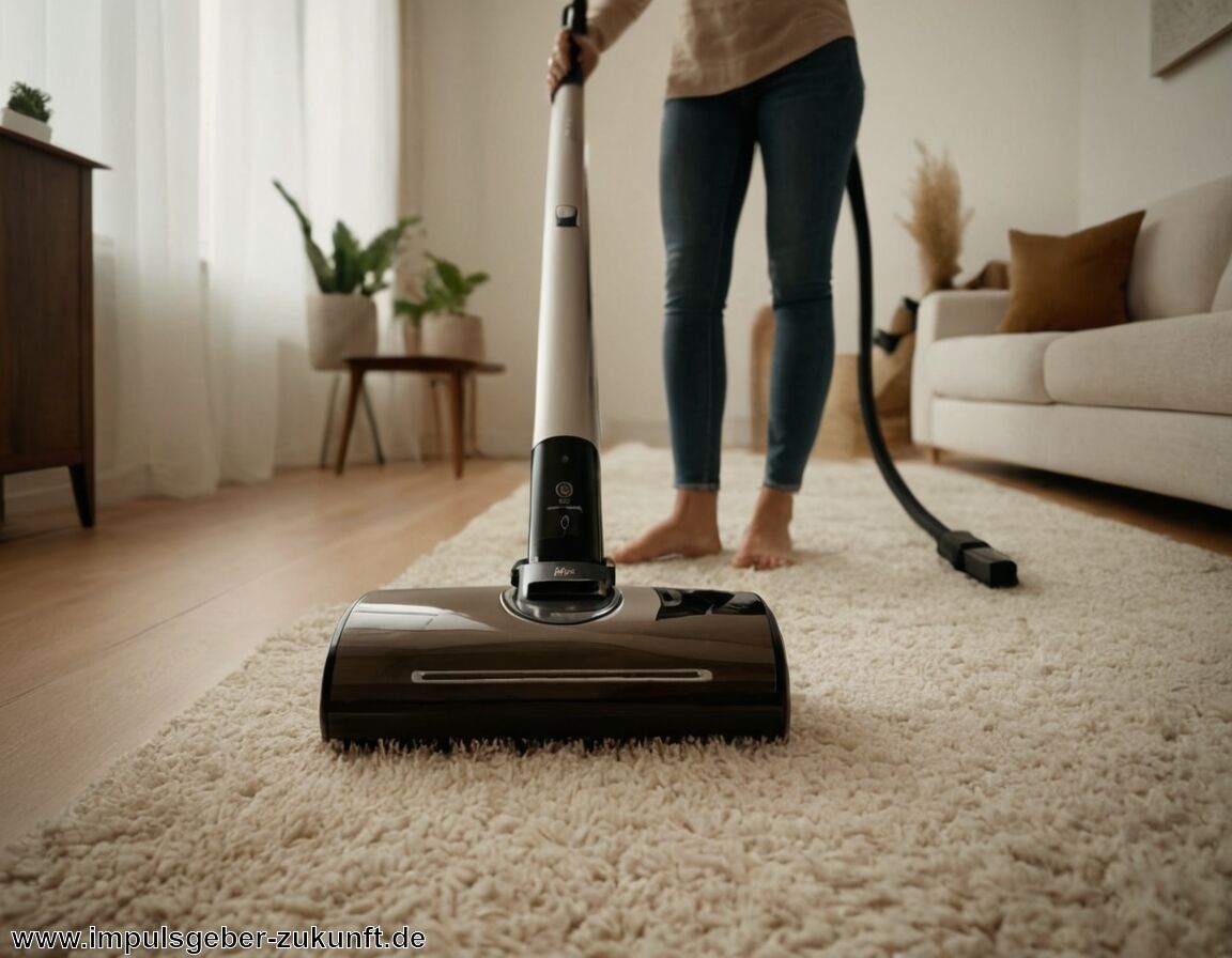 Lange Akkulaufzeit für große Flächen - Mach den Unterschied mit dem Vivenso Staubsauger » dein sauberer Alltag